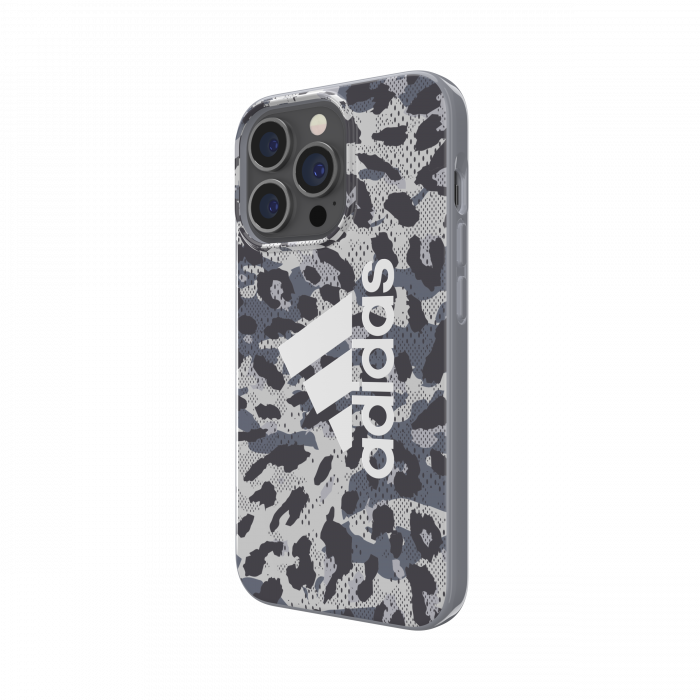 Adidas Graphic Snap Case for iPhone 13 Pro (Leopard Grey)