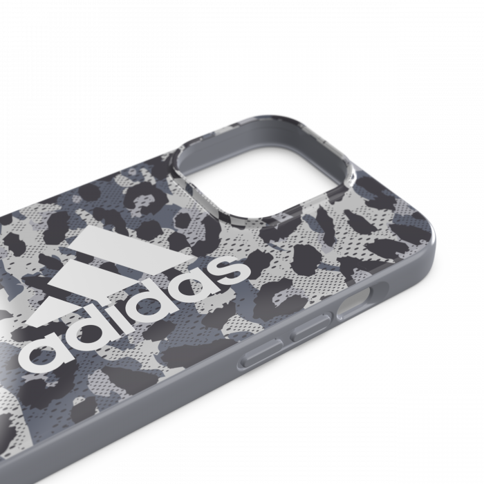 Adidas Graphic Snap Case for iPhone 13 Pro (Leopard Grey)