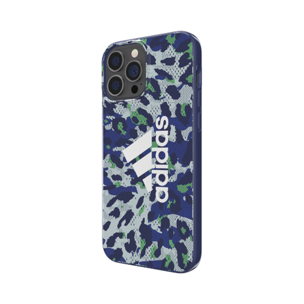 Adidas Graphic Snap Case for iPhone 13 Pro (Leopard Bold Blue/Mint)