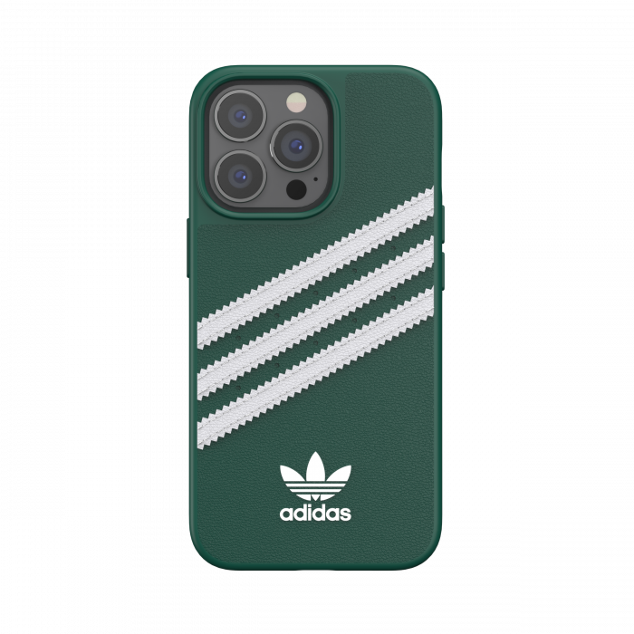 Adidas 3-Stripes Snap Case for iPhone 13 Pro (Collegiate Green)