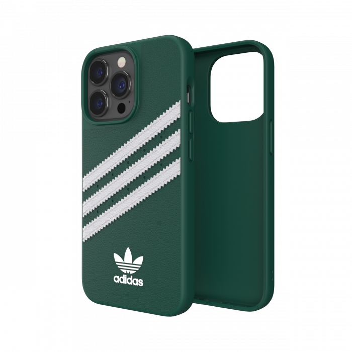 Adidas 3-Stripes Snap Case for iPhone 13 Pro (Collegiate Green)