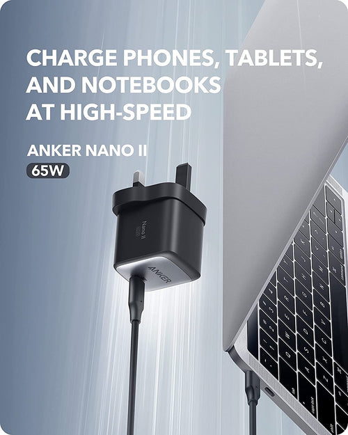 Anker Nano II 65W USB-C Adapter (Black)