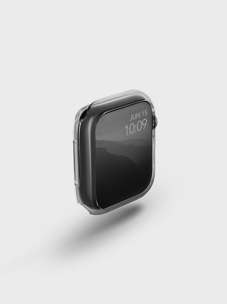 UNIQ Glase Apple Watch Case Dual Pack 45mm (Clear/Smoke)