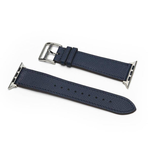 Affluent Leather Apple Watch Band 42/44/45mm (Epsom Navy)