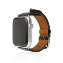 Affluent Leather Apple Watch Band 38/40/41mm (Croco Black)