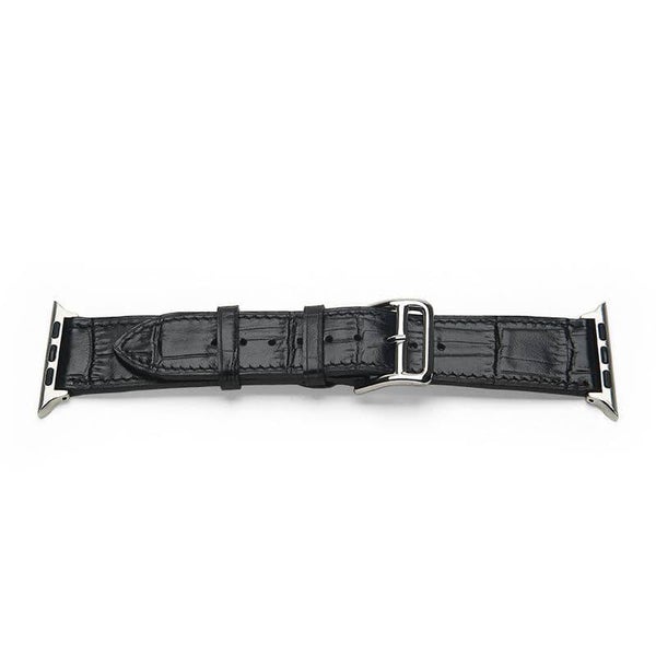 Affluent Leather Apple Watch Band 38/40/41mm (Croco Black)