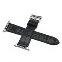 Affluent Leather Apple Watch Band 38/40/41mm (Croco Black)