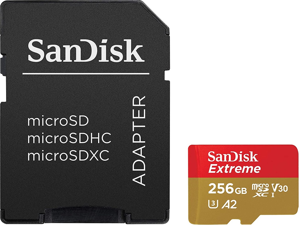 Sandisk Extreme microSD Mobile Gaming 256GB