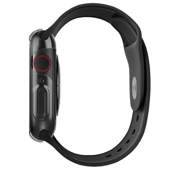 UNIQ Glase Apple Watch Case Dual Pack 45mm (Clear/Smoke)