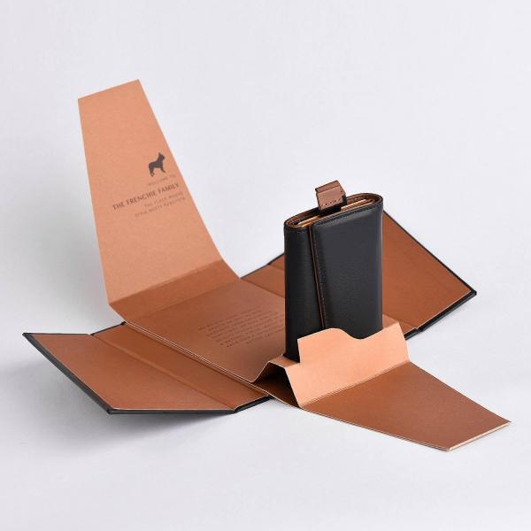 The Frenchie Co AirTag Ready Speed Wallet (Black)