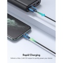 RAVPower USBA-Lightning Cable 1m (Black)