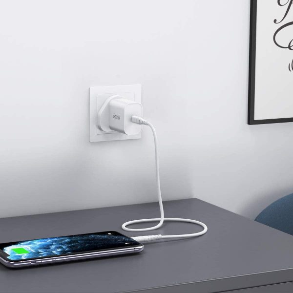 Choetech 20W USB-C Wall Charger (White)