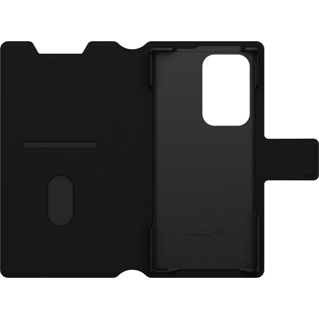 OtterBox Strada Via Case for Samsung Galaxy S22 Ultra (Night Black)