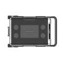 Powerology Smart Portable Fridge and Freezer Versatile Cooler For Outdoor Adventure With Detachable Wheels (Black)
