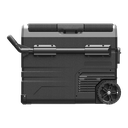 Powerology Smart Portable Fridge and Freezer Versatile Cooler For Outdoor Adventure With Detachable Wheels (Black)