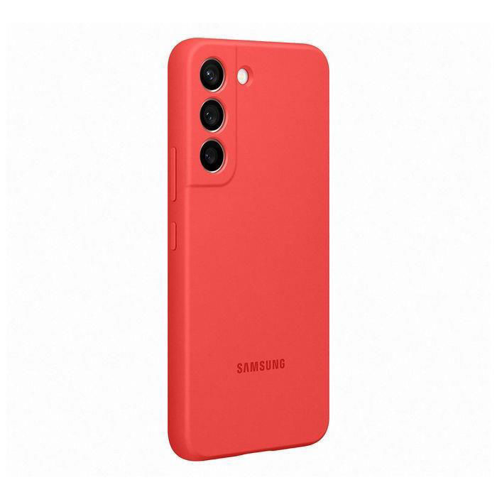 Samsung Galaxy S22 Silicone Cover (Glow Red)