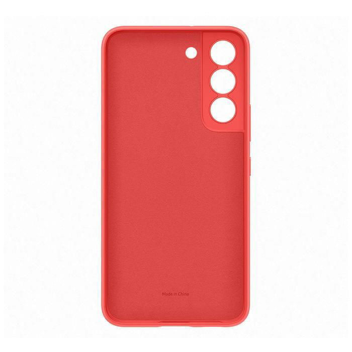 Samsung Galaxy S22 Silicone Cover (Glow Red)