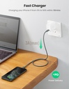 UGREEN Type C-Lightning Cable 1m (Midnight Green)