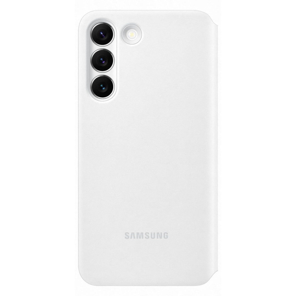 Samsung Galaxy S22 Smart Clear View Cover (White)