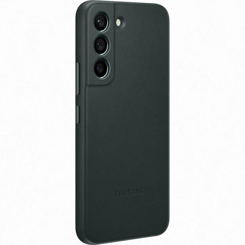 Samsung Galaxy S22+ Leather Cover (Forest Green)