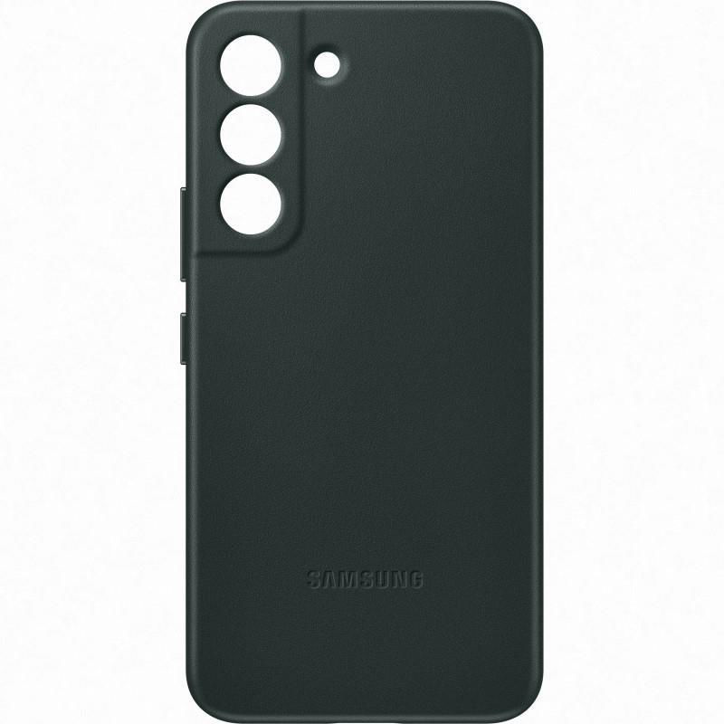 Samsung Galaxy S22+ Leather Cover (Forest Green)
