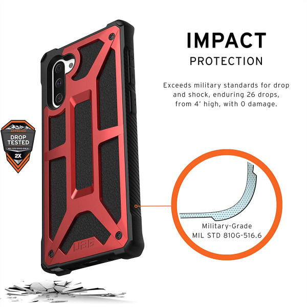 UAG Monarch for Galaxy Note10 (Crimson)