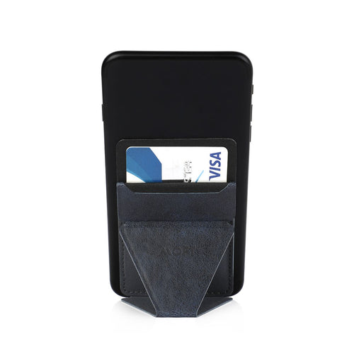 MOFT Phone Stand With Card Holder (Dark Navy Blue)