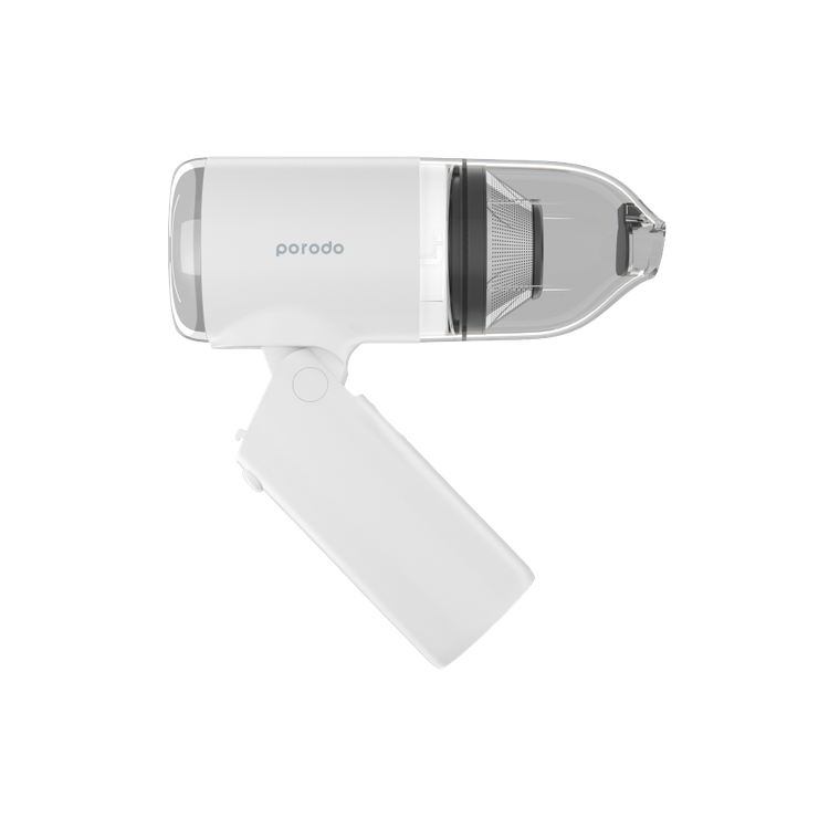 Porodo LifestylePortable Mini Folding Vacuum Cleaner 2000mAh (White)