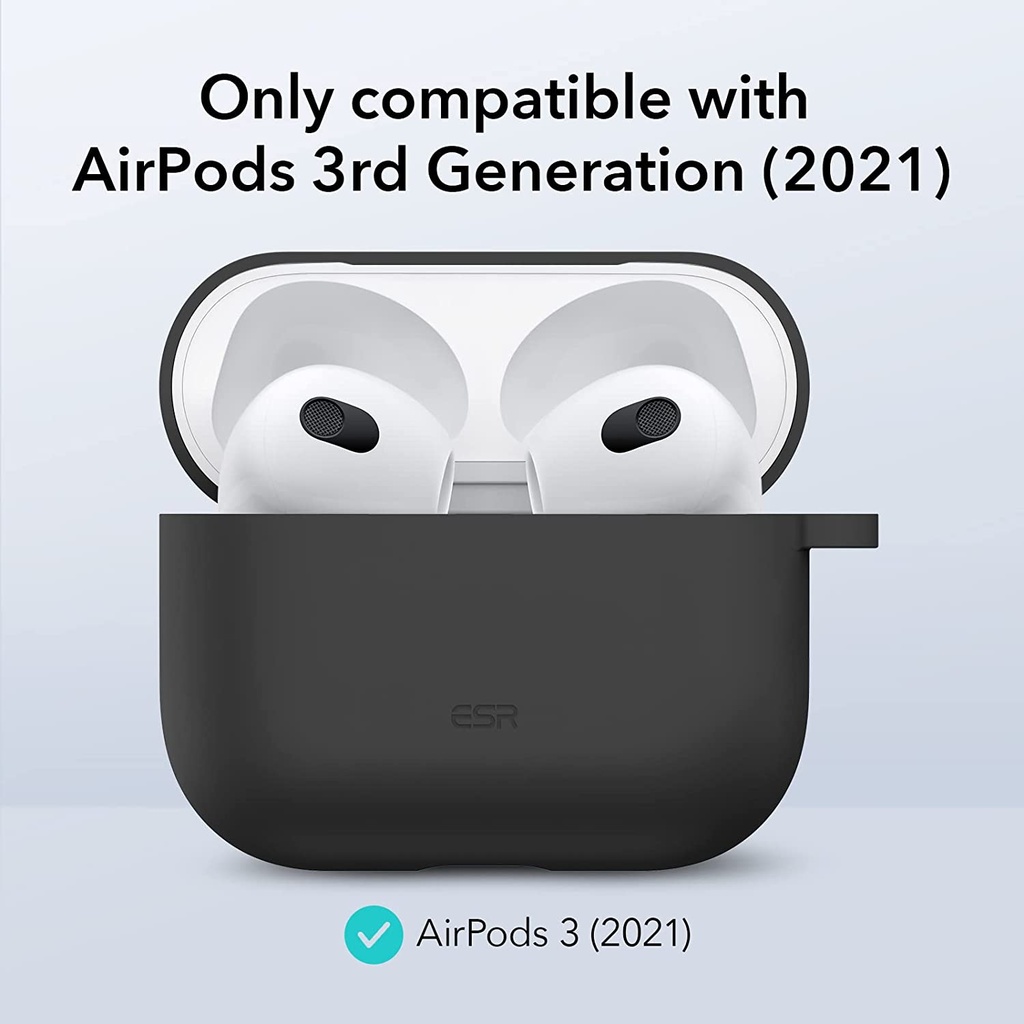 ESR Bounce Carrying Cover for AirPods 3 (Black)