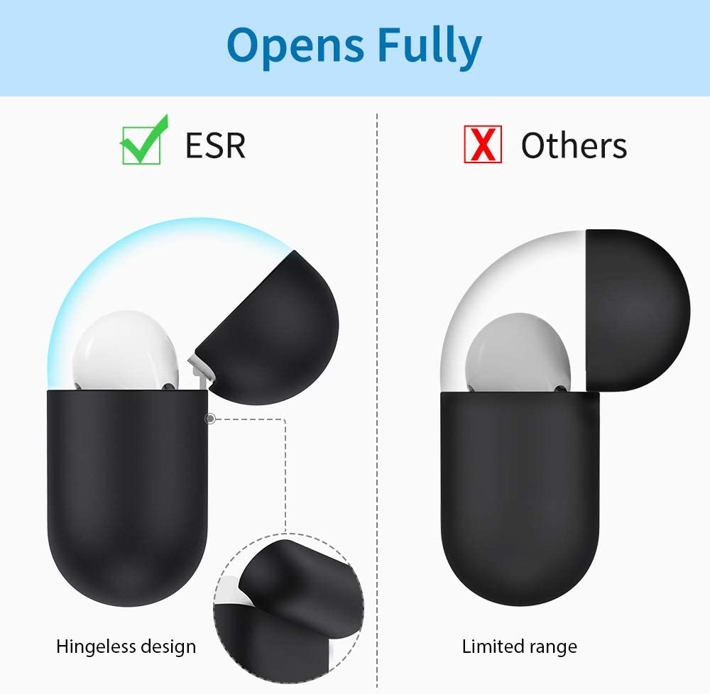 ESR Breeze Plus Cover for AirPods Pro (Black)