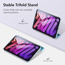 ESR Ascend Trifold with Clasp Cover for iPad Mini 2021 (Light Blue)