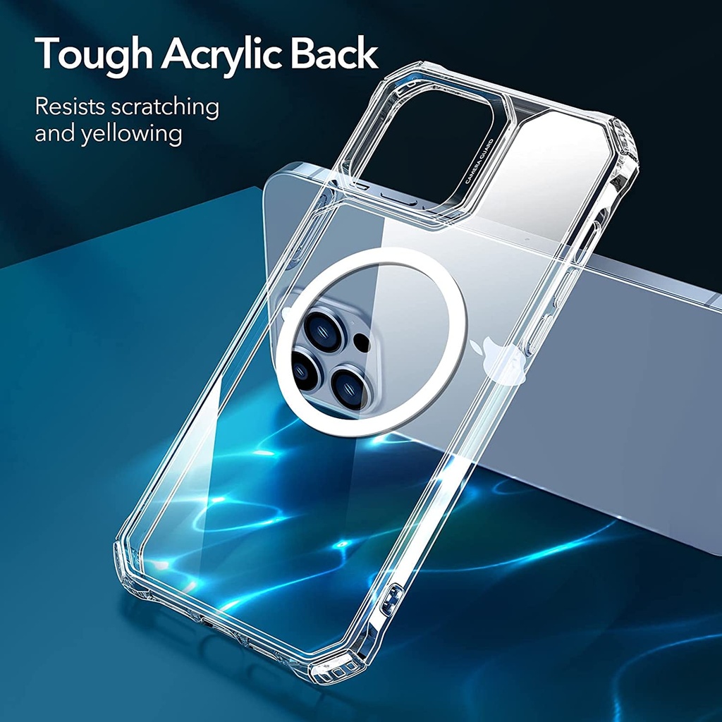 ESR Air Armor with HaloLock Cover for iPhone 13 Pro Max (Clear)