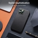 ESR Metro Leather with HaloLock Cover for iPhone 13 Pro (Black)