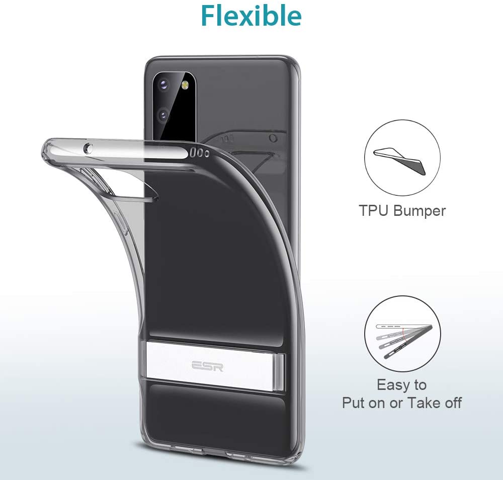ESR Air Shield Boost Cover for Samsung S20 (Clear Black)
