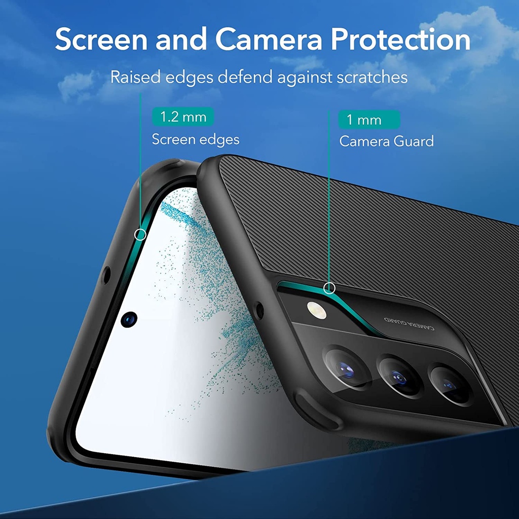 ESR Air Shield Boost Cover for Samsung S22 (Black)
