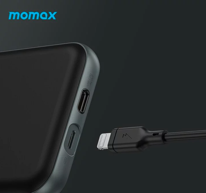 Momax Q.Mag Power Pro Magnetic Wireless Battery Pack 7000 mAh Black)
