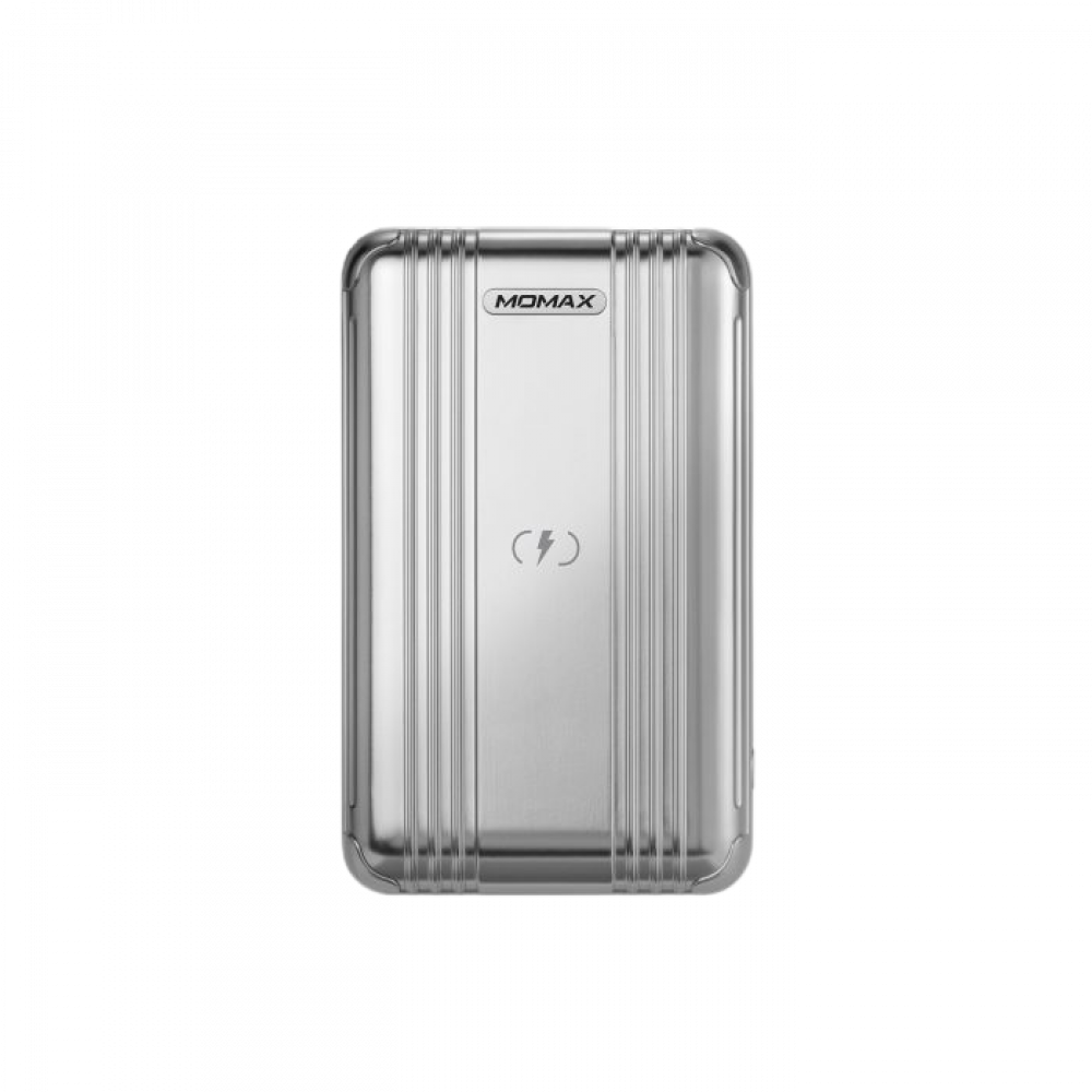 Momax Q.Power GO mini Wireless Battery Pack 10000mAh (Silver)