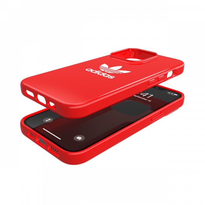 Adidas Trefoil Snap Case for iPhone 13 Pro Max (Scarlet)