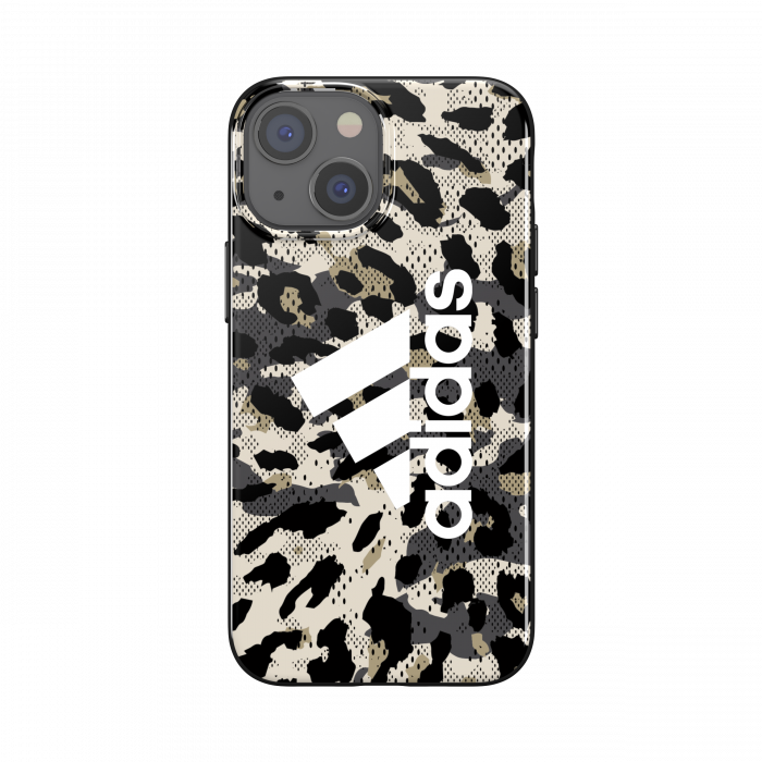 Adidas Graphic Snap Case for iPhone 13 Mini (Leopard Beige)