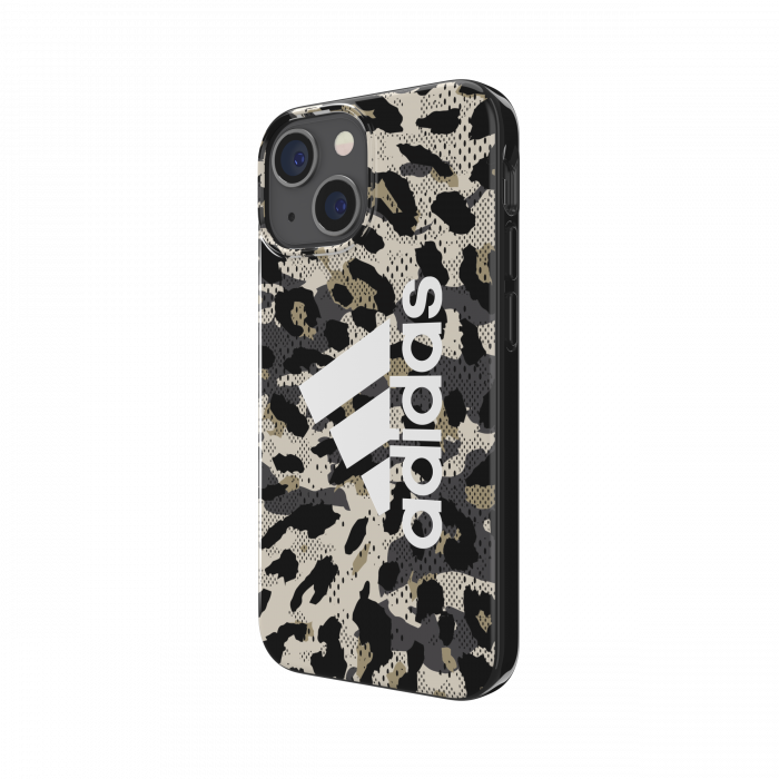 Adidas Graphic Snap Case for iPhone 13 Mini (Leopard Beige)