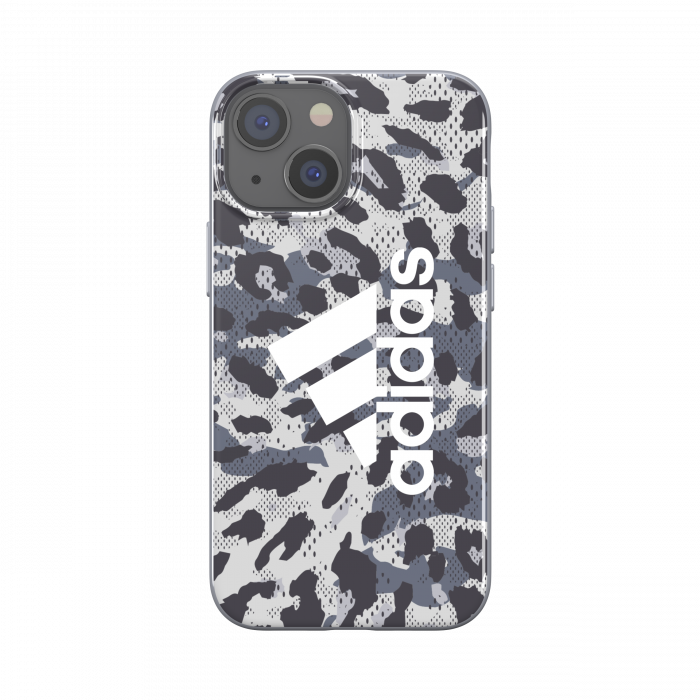 Adidas Graphic Snap Case for iPhone 13 Mini (Leopard Grey)