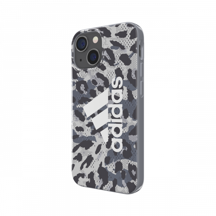 Adidas Graphic Snap Case for iPhone 13 Mini (Leopard Grey)