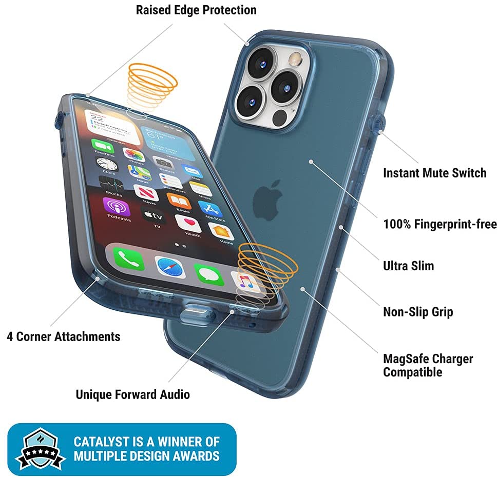 Catalyst® Influence Case for iPhone 13 Pro (Pacific Blue)