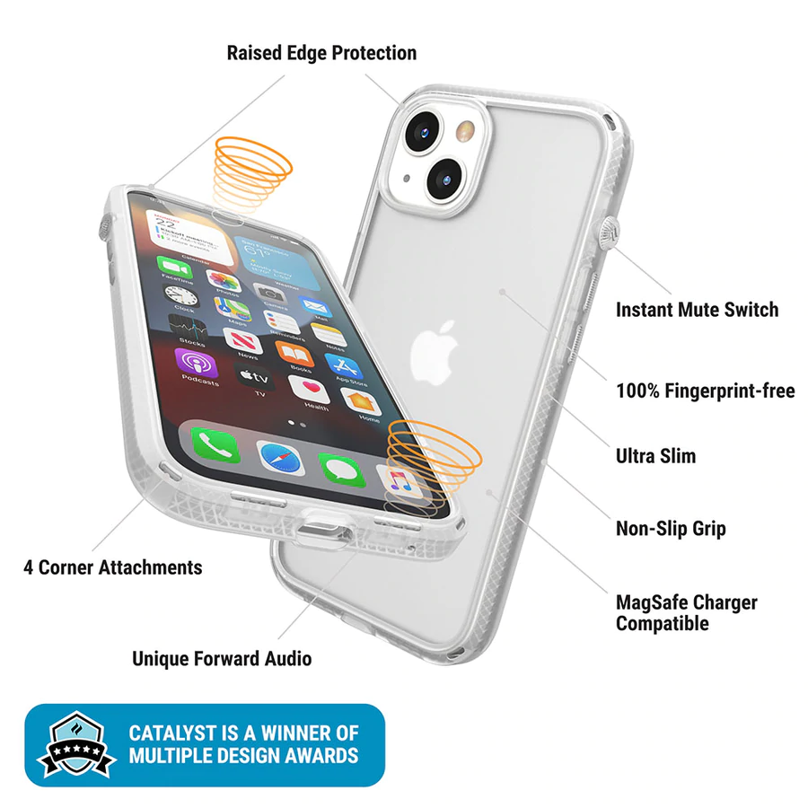 Catalyst® Influence Case for iPhone 13 (Clear)