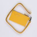 Kavy Necklace Leather Wallet (Yellow)