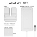 CaseMate Power Pad Charger with Stand (White)