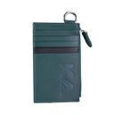 Kavy Necklace Leather Wallet (Green)