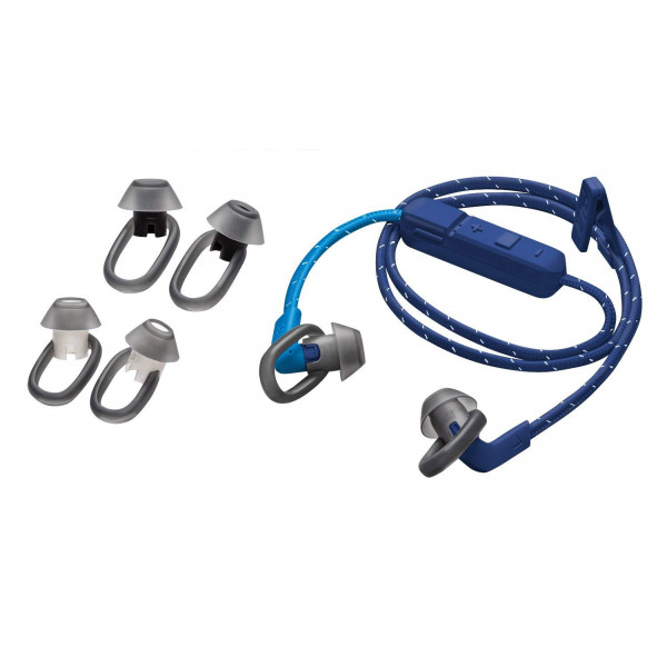 Plantronics BackBeat FIT 300 Sweatproof Sport Wireless Earbuds (Dark/Blue)