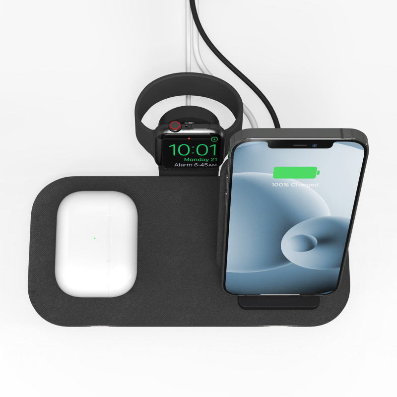 Mophie Universal Wireless Charging Stand Plus (Black)