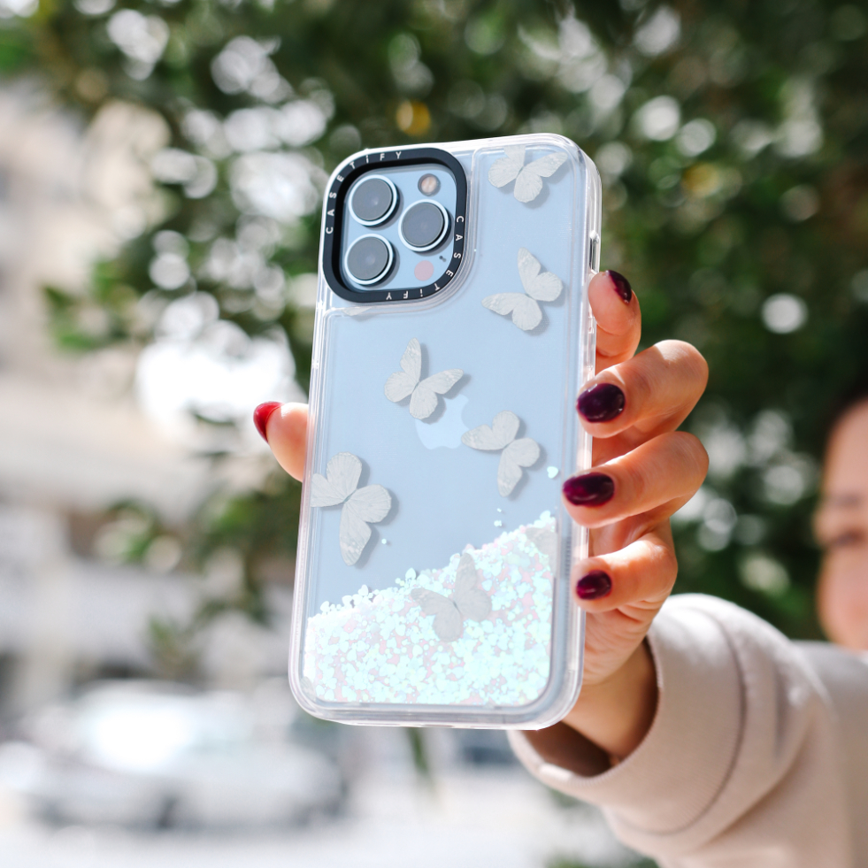 Casetify Impact Case for iPhone 13 Pro Max (Glitter Butter Cinderella)